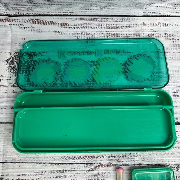 Vintage Sanrio Kero Keroppi Pencil Case With Extras PLEASE READ - Picture 5 of 11